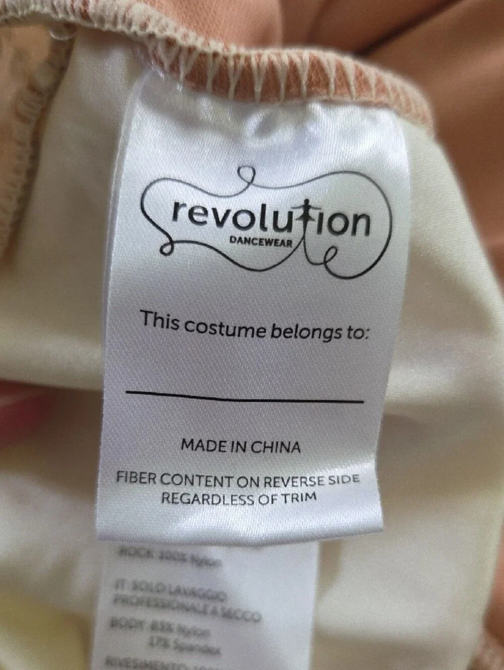 Revolution Interlude Dance Costume